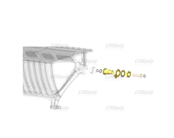 KIT HOLLOW AXLE 110/160kN 1 STEP; x40