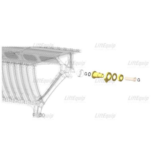 KIT HOLLOW AXLE 110/160kN 6 STEPS; x40