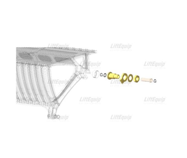 KIT HOLLOW AXLE 110/160kN 6 STEPS; x40