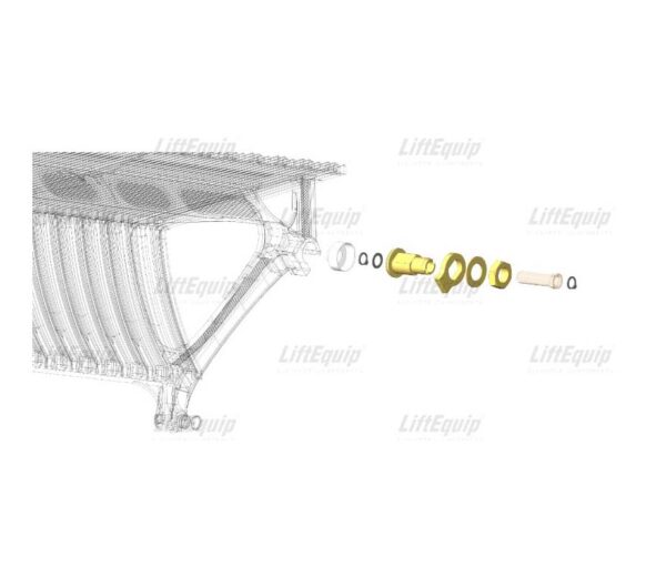 KIT HOLLOW AXLE 75kN 2 STEPS; x40