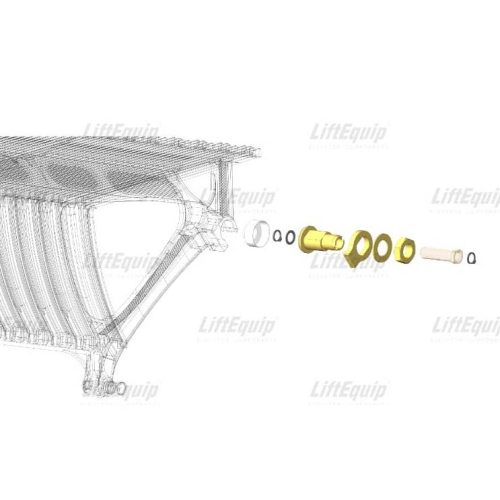 KIT HOLLOW AXLE 75kN 6 STEPS; x40