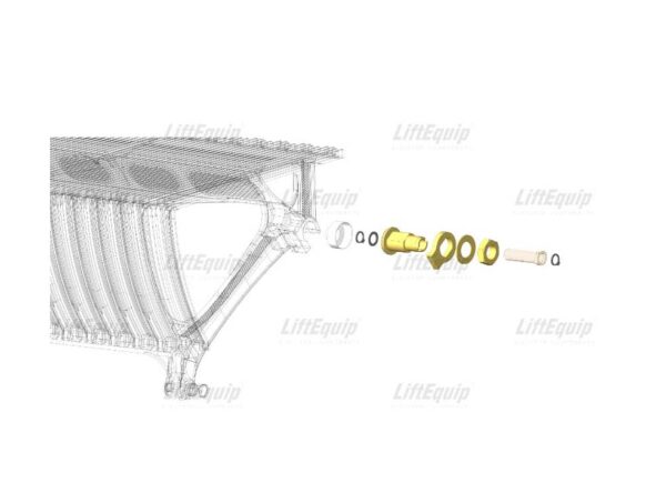 KIT HOLLOW AXLE 75kN 6 STEPS; x40