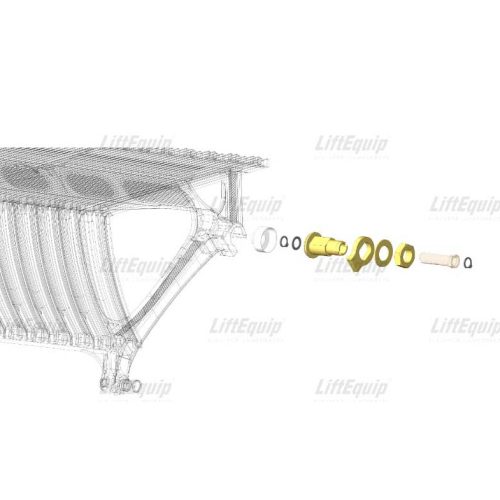 KIT HOLLOW AXLE 195kN 1 STEP; x40