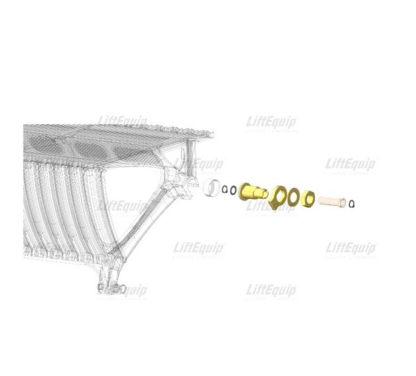 KIT HOLLOW AXLE 195kN 6 STEPS; x40