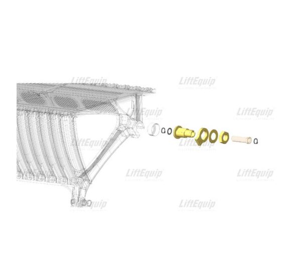 KIT HOLLOW AXLE 195kN 10 STEPS; x40