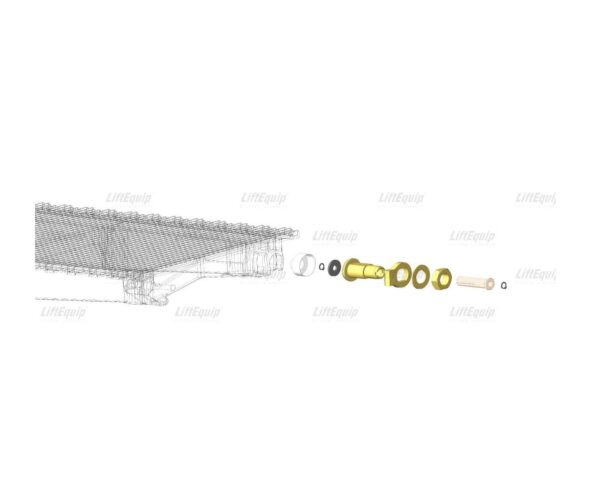 KIT HOLLOW AXLE 75kN 1 PALLET MW